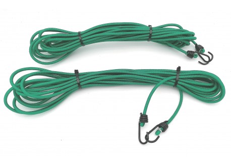 Sangle tendeur élastique de serrage, 2 crochets, grande longueur