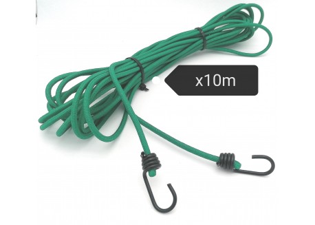 Sangle tendeur élastique de serrage, 2 crochets, grande longueur