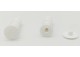 Bouchons chevilles blancs - pour injecteur bois - diam 9.5 - x100