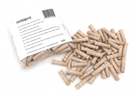 x100 Injecteurs bois - Diamètre 9.5mm - Couleur beige